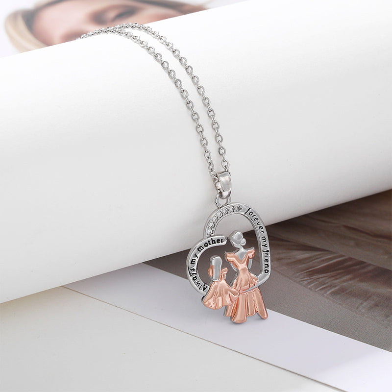 Mother’s Day Jewellery Gift Elegant Mother‑Daughter Necklace
