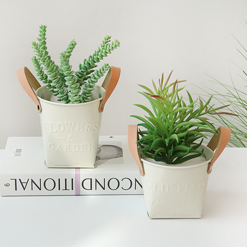 Decorative Plant Pots with Easy‑Lift Handles