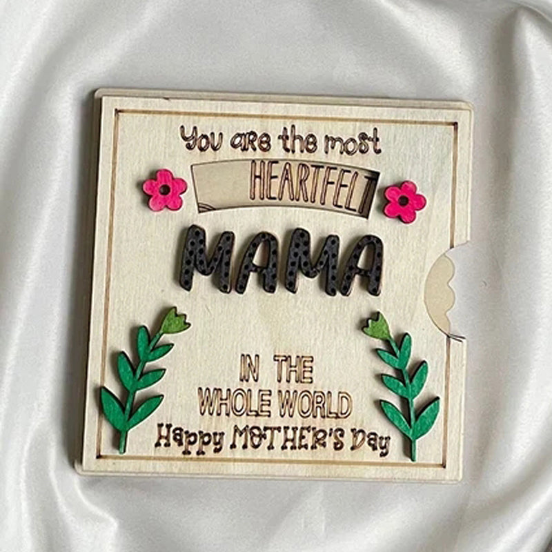 Mother’s Day Special Greeting Card Memorable Gift for Mum