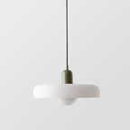 Contemporary Art Deco Pendant Light Colorful Glass Hanging Lamp