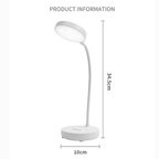 LED Desk Lamp Touch Control with Adjustable Light Levels