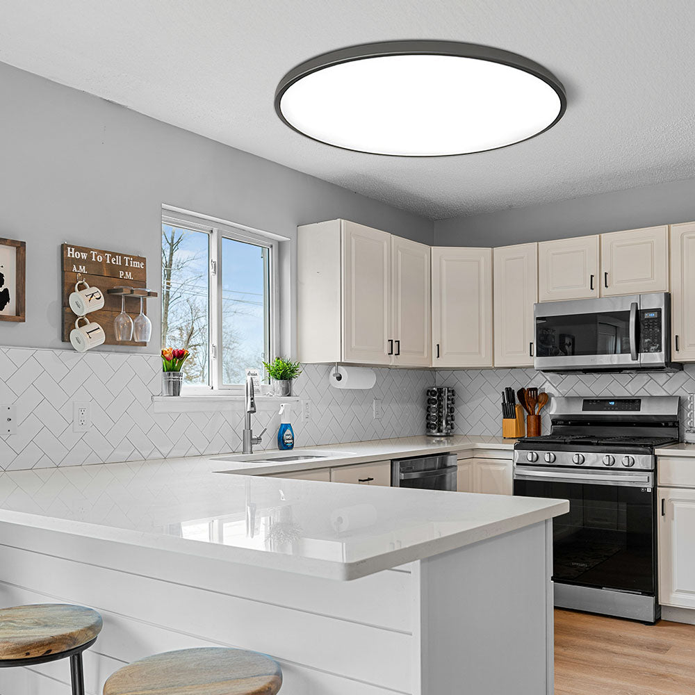 Modern Round Ceiling Light LED Flush Mount Fixture