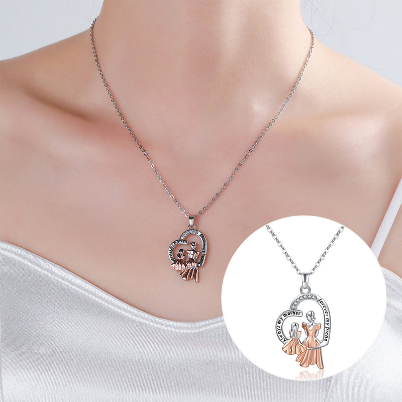 Mother’s Day Jewellery Gift Elegant Mother‑Daughter Necklace