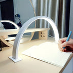 LED Desk Lamp Dimmable USB Crescent Moon Modern Office Light - Image 2