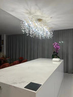 Branch Style Crystal Ceiling Light Decorative Indoor Lighting Fixture