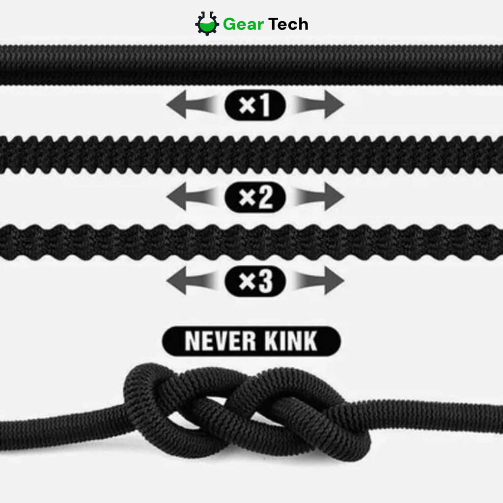 Expandable Garden Hose with 8‑Function Spray Nozzle