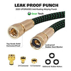 Expandable Garden Hose with 8‑Function Spray Nozzle