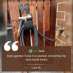 Expandable Garden Hose with 8‑Function Spray Nozzle