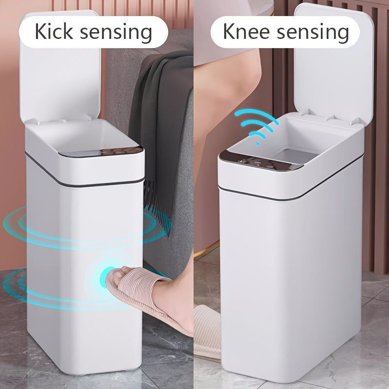 Automatic Trash Can Touchless Motion Sensor Slim Kitchen Bin - Image 10