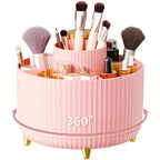 Makeup Carousel Organizer Five Compartment Beauty Storage