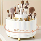 Makeup Carousel Organizer Five Compartment Beauty Storage