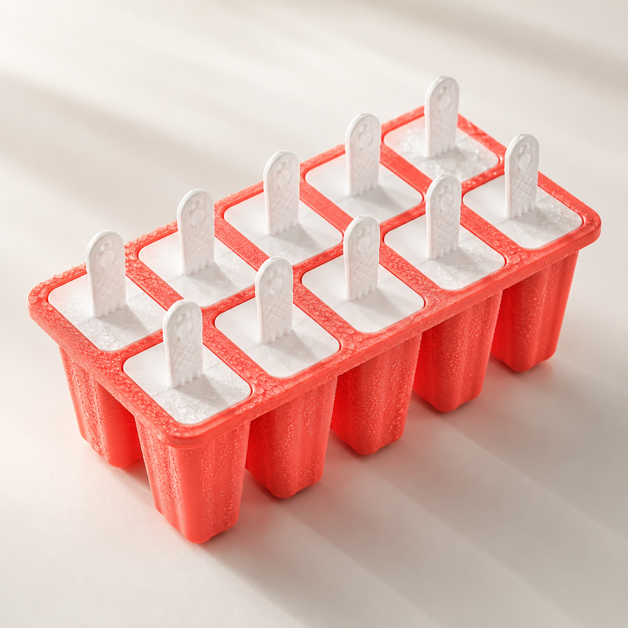 Silicone Ice Pop Mold with Sticks for Homemade Frozen Treats
