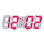 Large Digital Wall Clock LED Display With Night Dimming