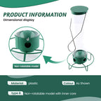 Outdoor Squirrel Proof Bird Feeder Multi-Port Wild Bird Feeder
