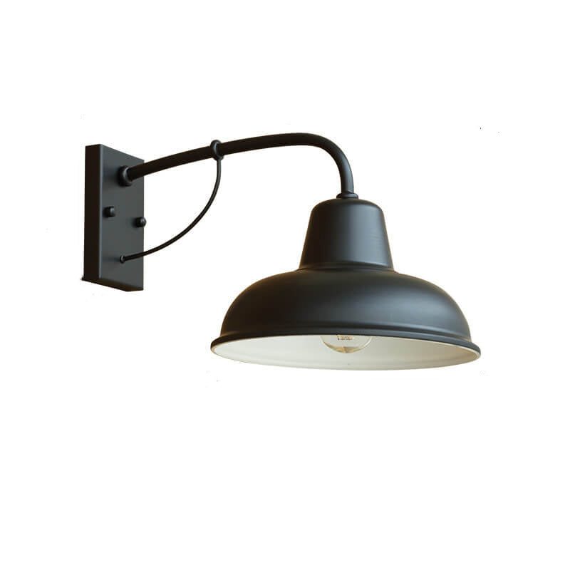 Outdoor Barn-Style Wall Light Vintage Industrial Exterior Lamp