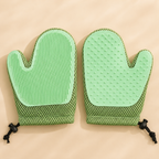 2-in-1 Pet Grooming Gloves for Cats and Dogs