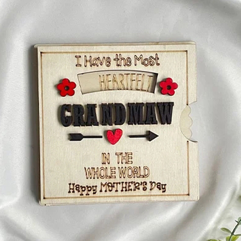 Mother’s Day Special Greeting Card Memorable Gift for Mum