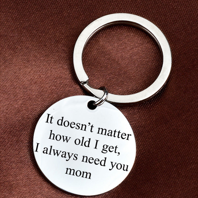 Mother’s Day Keychain Heartfelt Keepsake Gift for Mum