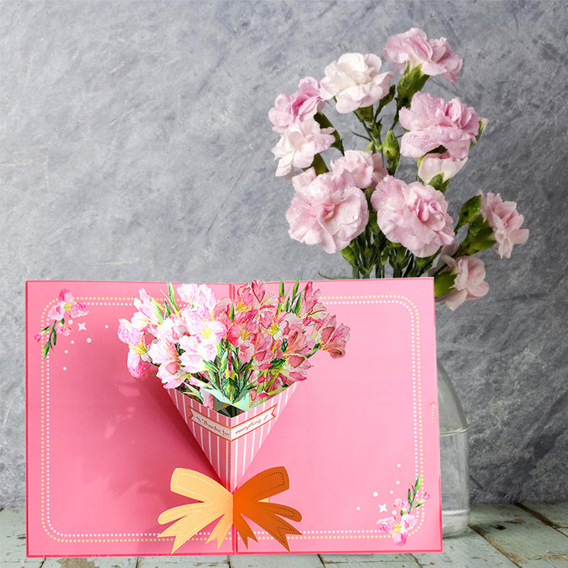 Unique Mother’s Day Greeting Card Artistic Pop‑Up Design