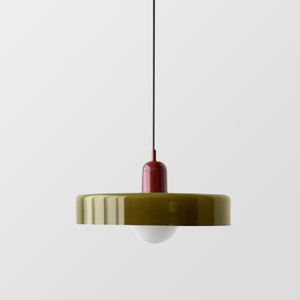 Modern Art Deco Halo Pendant Light for Living Spaces