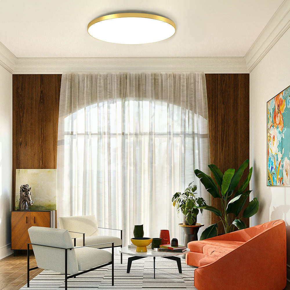 Modern Round Ceiling Light LED Flush Mount Fixture