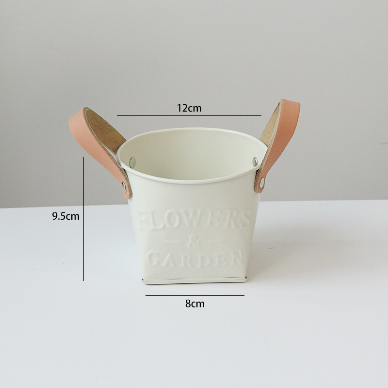 Decorative Plant Pots with Easy‑Lift Handles