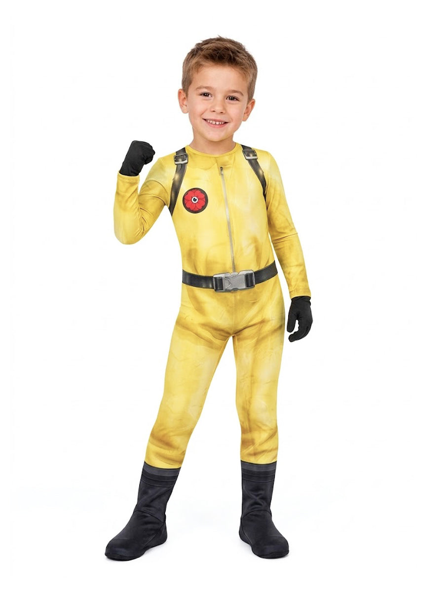 Kids Adults 4 Piece Hazmat Suit Costume - Image 3