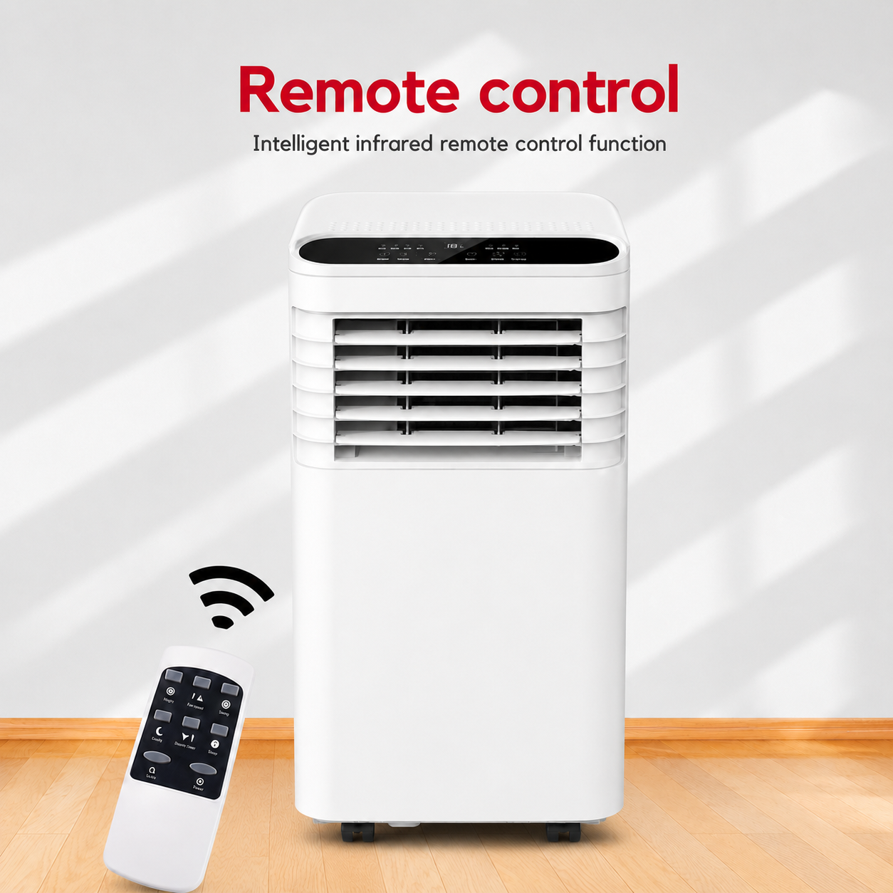 Portable Air Conditioner 7000 BTU | 4-in-1 Cooling, Heating, Fan & Dehumidifier