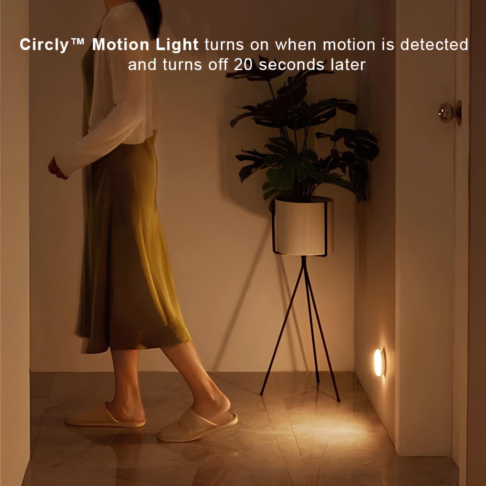 Smart Motion Sensor Ceiling & Wall Light Energy‑Saving Design