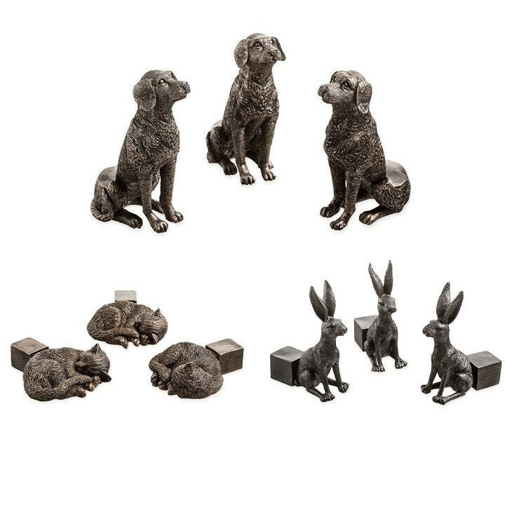 Decorative Animal Plant Pots Holders Set