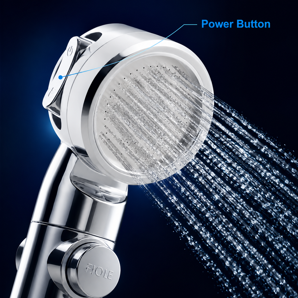 Compact USB Rechargeable Outdoor Shower Head Pump Kit