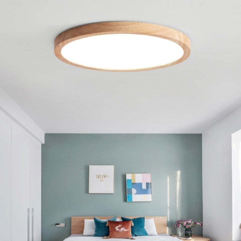 Japanese‑Inspired Ceiling Light Slim Round LED Design