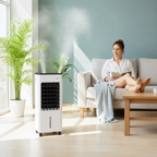 Portable Evaporative Air Cooler 3-in-1 Cooling, Fan, Humidifying