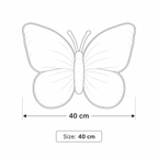 Butterfly Bow Decorative Pillow