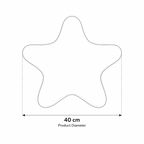 Star Shaped Decorative Pillow