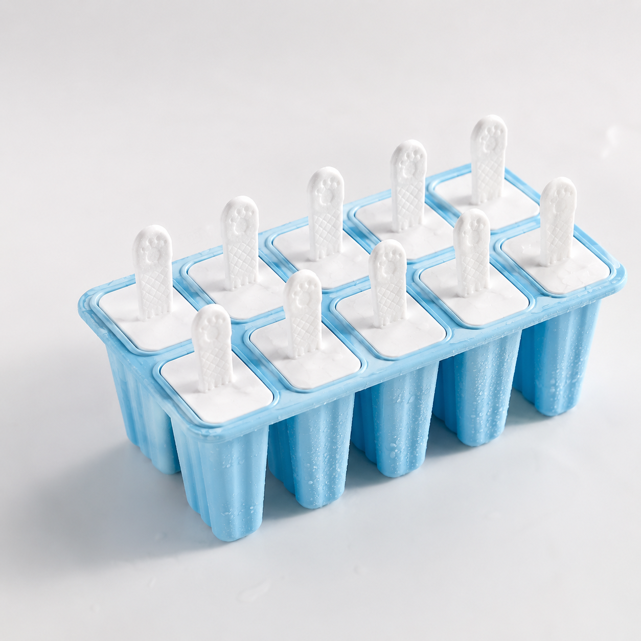 Silicone Ice Pop Mold with Sticks for Homemade Frozen Treats