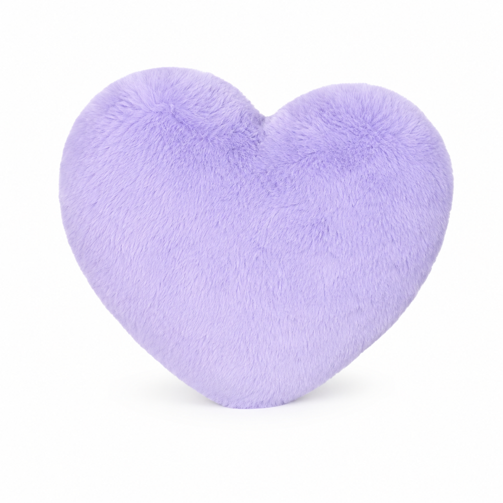 Soft Heart Decorative Pillow