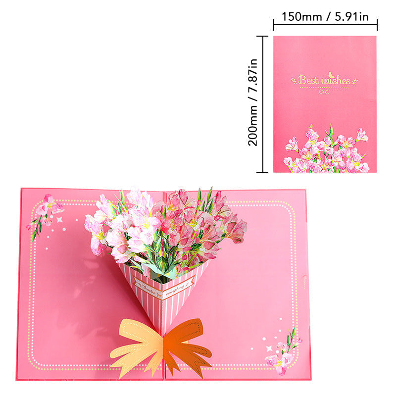 Unique Mother’s Day Greeting Card Artistic Pop‑Up Design