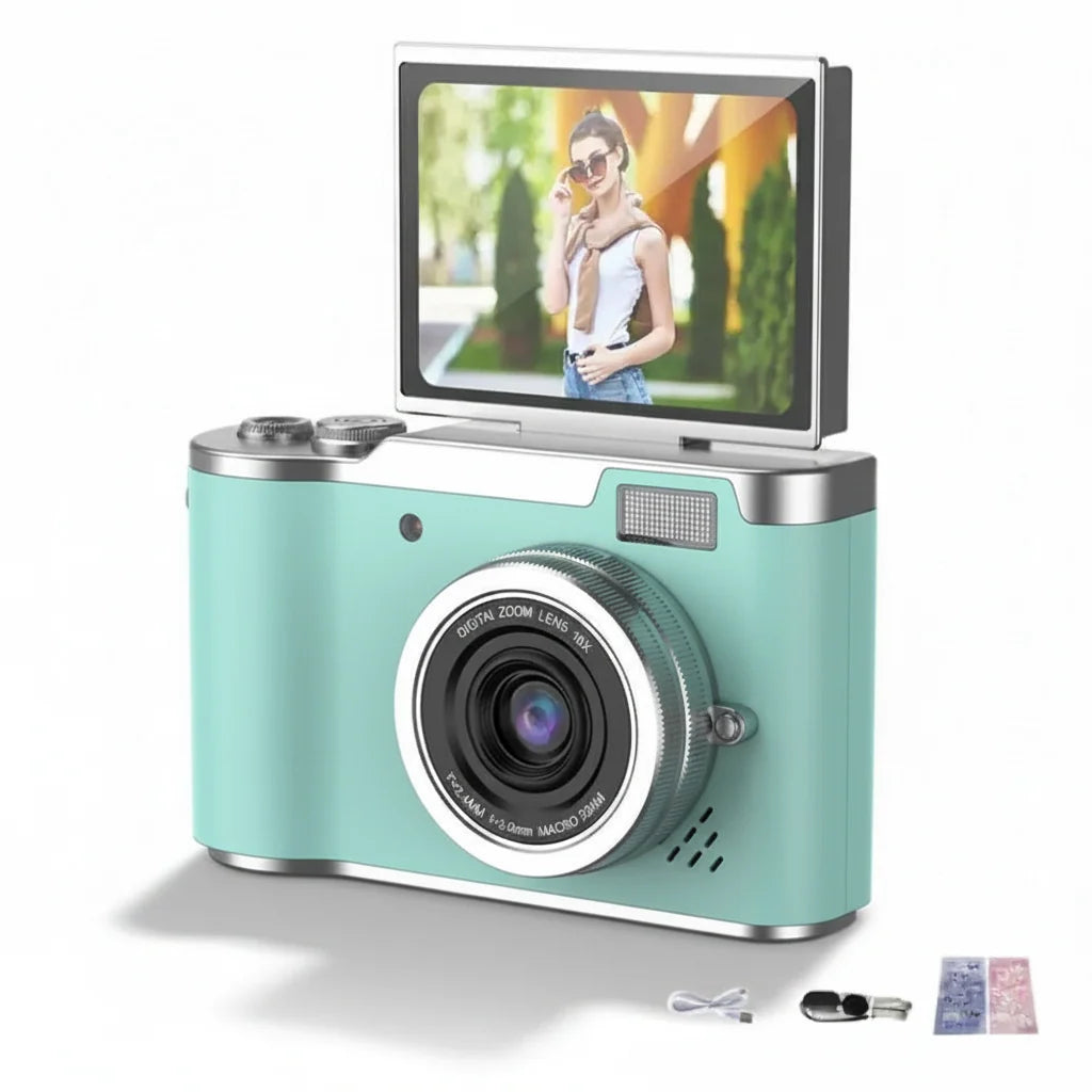 4K Digital Camera Flip Screen - Image 9