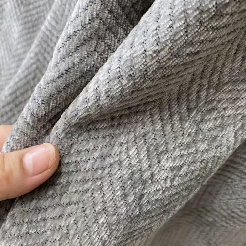 Minimalist Couch Cover with Tassel Detail