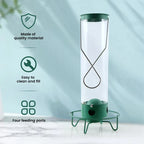 Outdoor Squirrel Proof Bird Feeder Multi-Port Wild Bird Feeder