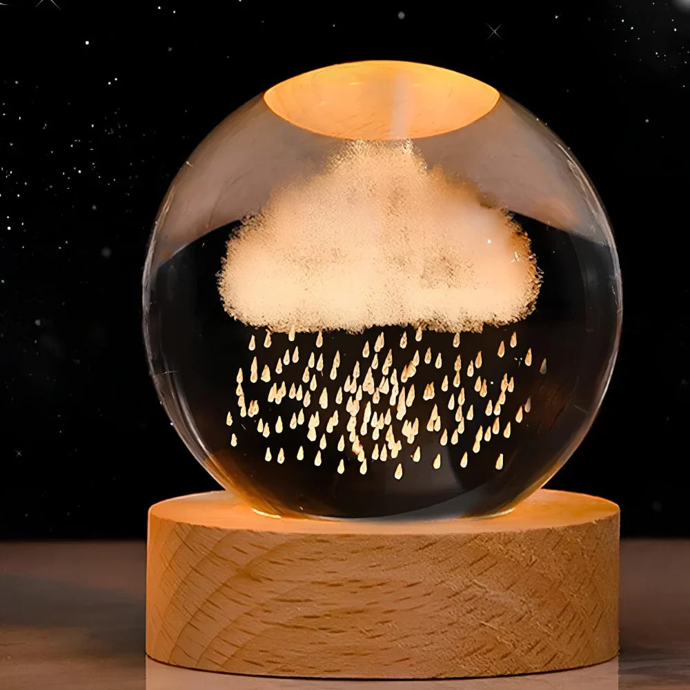 3D Astronomical Night Light LED Planet Display Lamp