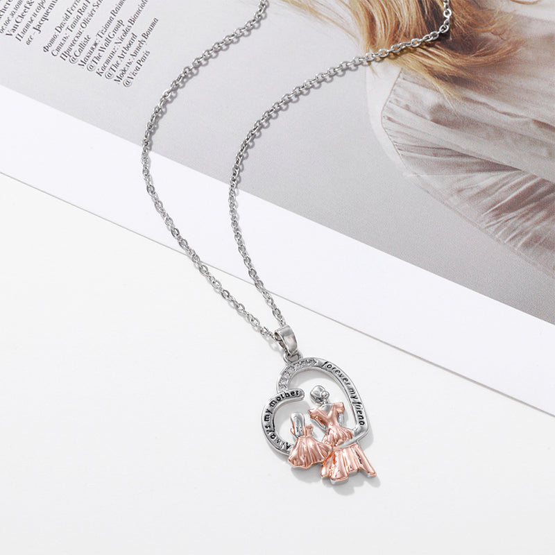 Mother’s Day Jewellery Gift Elegant Mother‑Daughter Necklace