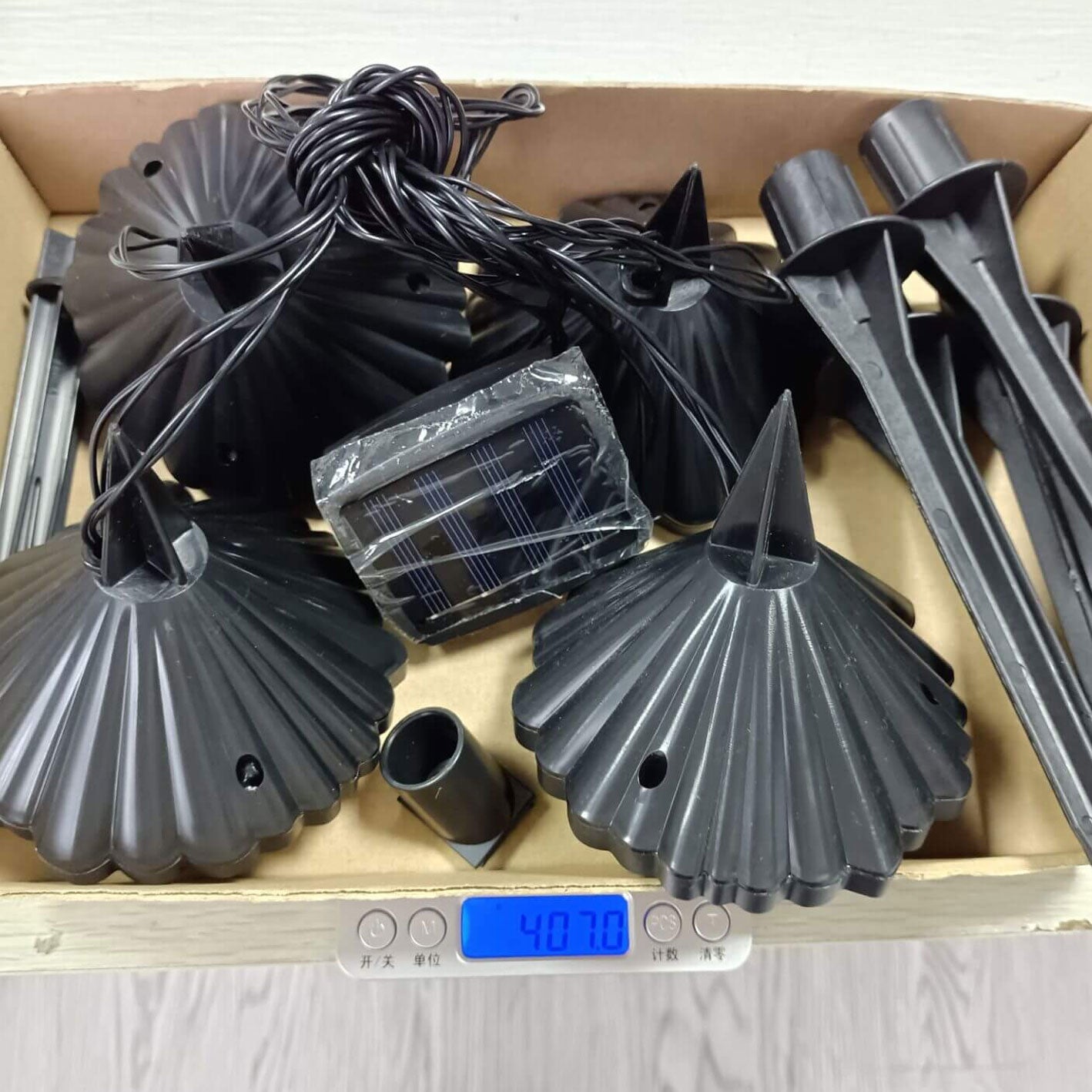 Bright Daisy Solar String Outdoor Lights for Garden