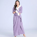 Comfort Robe with Hood Windproof & Absorbent Design