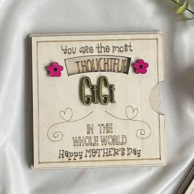Mother’s Day Special Greeting Card Memorable Gift for Mum