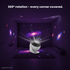Starry Sky Projector Lamp for Bedroom & Relaxation