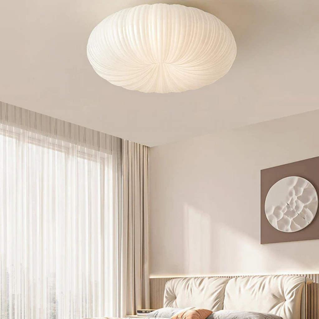 Flush Mount Ceiling Light Modern Dimmable LED Round Fixture Bedroom - Image 2
