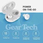 Comfortable Noise‑Reducing Hearing Aids with USB Charging