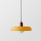Contemporary Art Deco Pendant Light Colorful Glass Hanging Lamp